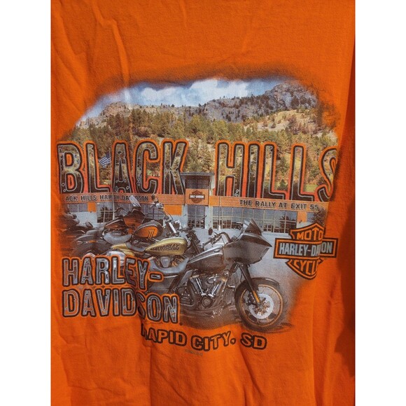 Black Hills Harley-Davidson® Men's Building Short Sleeve T-Shirt - Picture 10 of 11